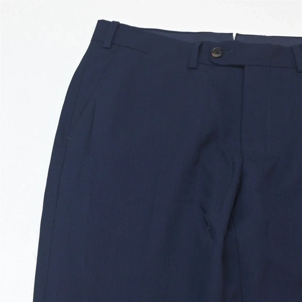 Suitsupply 40R 30x30 Navy Cerruti iTravel Havana Unstructured Summerweight Suit